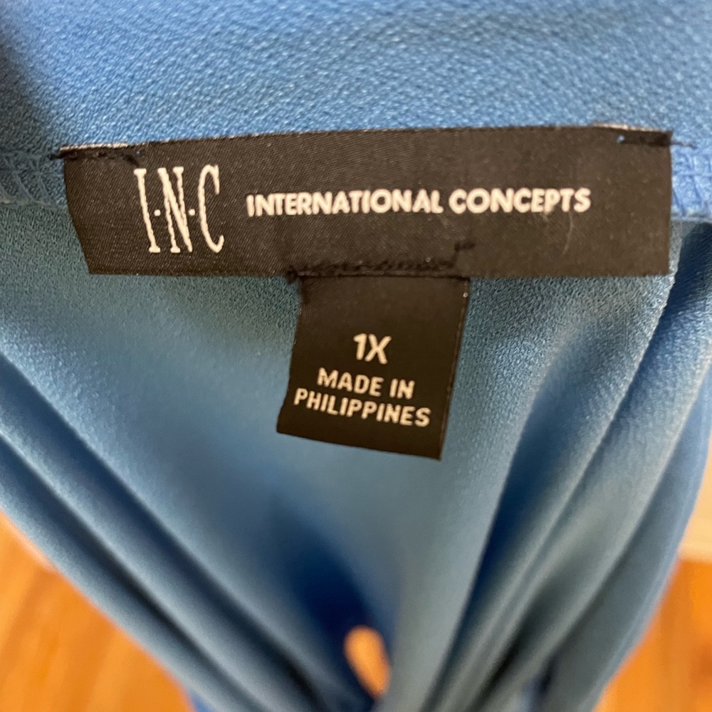 INC Womens Cold Shoulder Blouse - Picture 2 of 3